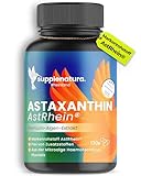 EINFÜHRUNGSANGEBOT | Astaxanthin 8mg hochdosiert | 130 Kapseln | MARKENROHSTOFF: AstRhein® |...