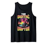 Lustiges Zitat The Digital Drifter Digital Nomad Tank Top