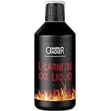 L - Carnitin Liquid 1650 mg pro 15 ml - Vegan & Hochdosiert Aprikosenaroma Aminosäuren