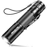 GEARLITE Taschenlampe Led Aufladbar, Superhelle Zoombare 2000 Lum Mini Torch mit 3 Lichtmodi &...