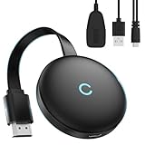 Miracast HDMI Dongle, 4K Wireless HDMI Screen Mirroring Diaplay Streamer Adapter, 5G/2,4 Hz...