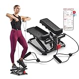 Sunny Health & Fitness Gesamtkörper Smart Stepper für Zuhause, Low-Impact Übungs Stepper Maschine...