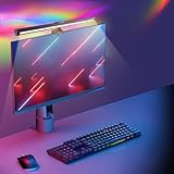 Euakee Monitor Lamp Bar Screen, Mit Gaming Deko RGB Hintergrundbeleuchtung, 40cm Computer Screen USB...