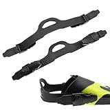 FIN -Gurte - Flossengurte Ersatz | Schwimmflosse | Gummi -Flipper -Riemen zum Tauchen zum Schwimmen,...