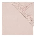 Jollein Spannbettlaken Jersey - Für den Laufstall - Wild Rose - 75x95cm - 100% Baumwolle -...