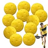 Gurkenkugeln | 12 x Gurkenbälle mit hoher Sichtbarkeit | Sportzubehör für den Außenbereich, für...