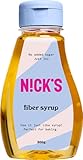 NICKS Fiber Sirup, ballaststoffreiche natürliche Keto Süßstoff ohne Zuckerzusatz, Glutenfrei, Low...