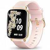 Smartwatch Damen, Fitness Tracker Uhr 1.8' HD Voll Touchscreen, Damen Uhren Watch für Android IOS,...