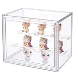 Acryl Vitrine Klarsicht Aufbewahrungsbox, Acryl Display Box Transparent Groß Würfel für...