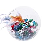 Höhle für Aquarium | Dekorative Höhle für Betta-Fische | Unterschlupf für Schwarze Garnelen und...