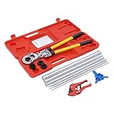 Susoso Crimpzange 16-32mm Quetschzange auf das Schneiden mehrerer Schichten von Kunststoff- und...