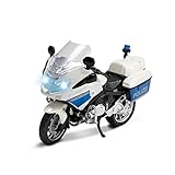 Toi-Toys Spielzeugmotorrad Polizei - Motorrad mit Licht und Sound - Polizeifahrzeug Maßstab 1:20 -...