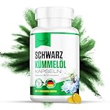 Sunnah Shop® Schwarzkümmelöl Kapseln Kaltgepresst 400 vegane Kapseln mit Vitamin E - Nigella...