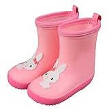 Générique Kinder-Regenstiefel für Jungen und Mädchen, wasserdicht und leicht, strapazierfähig,...