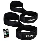 XLIFT Straps in 8 Gym for Weightlifting - Straps Powerlifting - 8 Shaped Grip Straps - Deadlifts -...