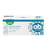 o.b. ProComfort Super Plus (32 Stück), Tampons für sehr starke Tage, SilkTouch Oberfläche &...