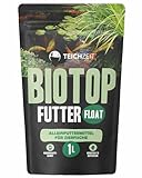 Teichzeit Biotop Futter Float | Fischfutter für Teichfische | Schwimmendes Teichfutter | Futter...