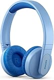 Philips TAK4206BL/00 Over Ear Bluetooth Kinder Kopfhörer Kabellos, Farbige LED-Leuchten, App mit...