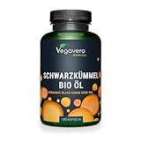 BIO Schwarzkümmelöl Kapseln | Keine Gelatine | 1000 mg ägyptisches Schwarzkümmelöl BIO | 550 mg...