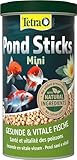 Tetra Pond Sticks Mini - Fischfutter für kleineTeichfische bis 15 cm, für gesunde Fische und...