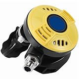 Quystetes 2. Stufe Regulator für Tauchen, professioneller Unterwasser-Tauch-Atemregler, Zubehör,...