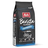 Melitta Barista Classic Espresso, Ganze Kaffee-Bohnen 1kg, ungemahlen, Kaffeebohnen für...