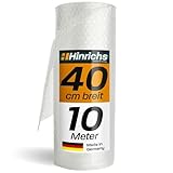 Hinrichs Luftpolsterfolie Rolle 10m x 40 cm - Ideal für Versand, Verpackung und Umzug - 100%...