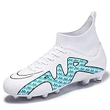 IFIKK High Ankle Herren Fußballschuhe Anti-Rutsch TF/AG Fußballschuhe Professionelle Kinder...