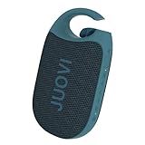 JUOVI Clip Kabelloser Tragbarer Bluetooth Lautsprecher, IP68 Wasserdicht Staubdicht HD-Sound...
