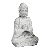 Buddha-Statuen für Heimdekoration – Chinesische Zen-Buddha-Skulptur sitzendes Ornament,...