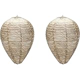 LATRAT 2 Stücke Bienen Wespen Hornissenabwehr Bienenstocklaterne, wasserdichte Wasp Nest Decoy für...