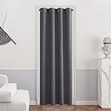 PONY DANCE Thermovorhang Hitzeschutz Türvorhang Blickdicht 1 Stück H 210 x B 132 cm...