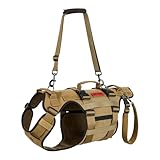 OneTigris Hundegeschirr, Invictus Hunde Tragehilfe für Mittelgroße Große, Einstellbar Gehhilfe...