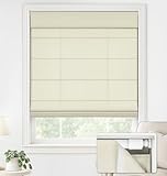 LazBlinds Raffrollo ohne Bohren, für Fenster, kabellos, lichtfilternd, mit UV-Schutz,...