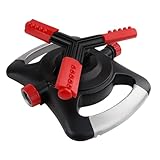 Rasensprenger – 3-armiges automatisches Bewässerungssystem mit großer Fläche, automatischer...