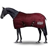 Horses, Winterdecke für Pferd Heavy 300g, Gepolstert, Weich, Bequem, Ideal für Boxen,...