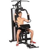 Dione HG3 - Fitnessstation - Multi-Gym - Krafstation - Mit 45 kg Gewichte - Erweiterbar auf 100 kg -...