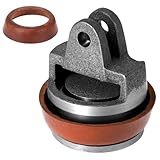 QWORK® Ersatzkolben für Schwengelpumpen, Brunnenpumpe mit 1 Zusätzlichem Dichtungsring– Passend...