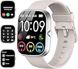 Vtkp Smartwatch für Herren und Damen, 2,1 Zoll HD Smartwatch mit Bluetooth-Anruf, 110+ Sportler,...