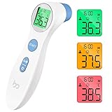 Fieberthermometer für Babys Kinder und Erwachsene, kontaktloses Stirnthermometer Infrarot Digital...