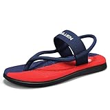 Monissy Herren Sommer Flipflops Männer Sport Badelatschen Zehentrenner Jungen Hausschuhe Pantoffeln...