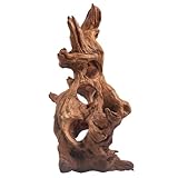 emours Poröses natürliches Treibholz für Aquarium, Aquascaping-Treibholz mit Löchern,...