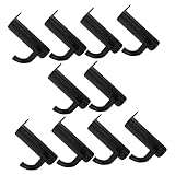 DIYEAH 10 Stück Teiliges Headset-Haken Monitor mit Starkem Kleber Schwarzer Kopfhörerhalter zur...