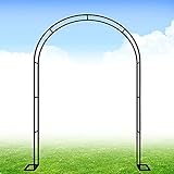 Gartenbogen Breite 140/180/350Cm Rosenbogen Metall Pflanzbogen, Kletterpflanzen Pavillongestell, Mit...