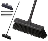 Fit for The Job Weicher Besen für den Innenbereich, weicher Besen, ideal für Laminat, Vinyl,...