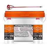 Pflasterfugenmörtel 10kg 2K Epoxidharz mit Fugensand Kunstharz Fugenmörtel - kein Unkraut,...