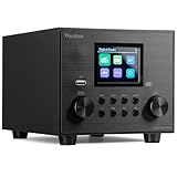 Audizio Vieste - DAB Radio mit Bluetooth, Digitalradio, 60 Watt Lautsprecher, DAB Plus Radio mit USB...