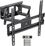 PERLESMITH TV Wandhalterung, Schwenkbare Neigbare TV Halterung für 26-70 Zoll Flach & Curved...
