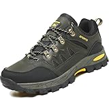 VTASQ Herren Wanderstiefel Leichte Wanderschuhe Atmungsaktiv Outdoor Sportlich Gleitsicher Bequem...