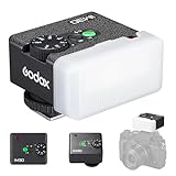 Godox IM30 Mini Taschenblitz Manual Speedlite, S1/S2 Optische Steuerung Portable Blitzschuhflash 7...